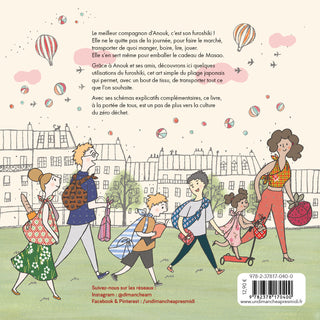 Dans mon Furoshiki - Album jeunesse - Un Dimanche Après-Midi