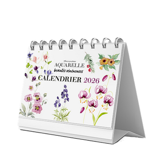 Calendrier 2026 Aquarelle beautés vénéneuses