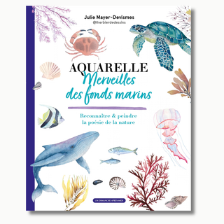 Aquarelle merveilles des fonds marins