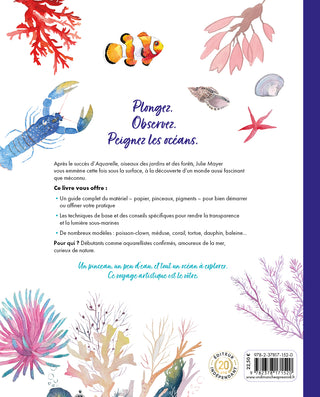 Aquarelle merveilles des fonds marins