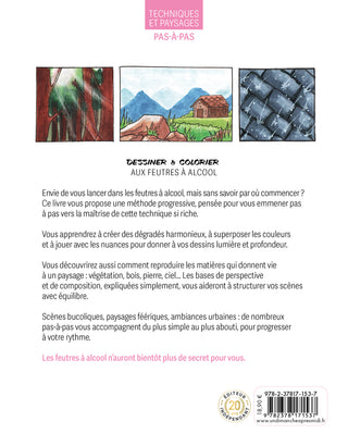 Dessiner et colorier aux feutres à alcool