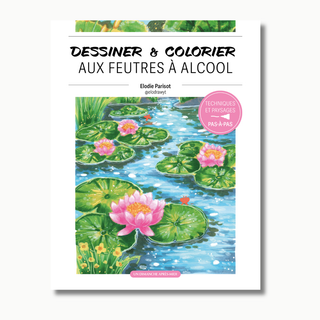 Dessiner et colorier aux feutres à alcool