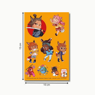 Stickers furoshiki, un jeu d'enfant.