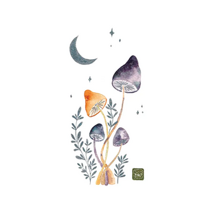 Aquarelle enchantée - Beaux-arts - Jennifer Dos Santos