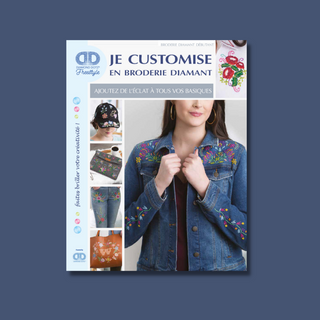 Je customise en broderie diamant - DIY - Un Dimanche